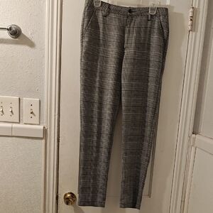 Hot Topic Black and White Checkered Men's Pants